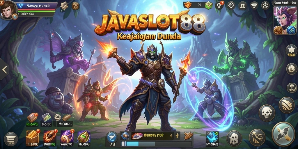 Tampilan gameplay : Menjelajahi dunia yang penuh petualangan di JAVASLOT88.