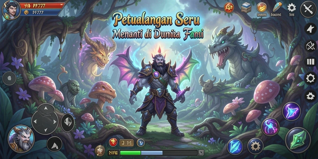 Menampilkan gameplay menarik dari PF777 dalam ajang petualangan.