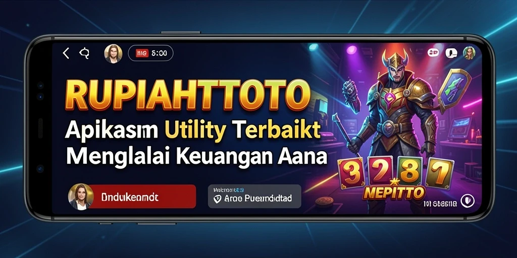 Tampilan utama RUPIAHTOTO yang membantu mengelola keuangan.